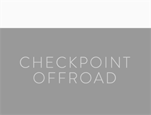 Tablet Screenshot of checkpointoff-road.com